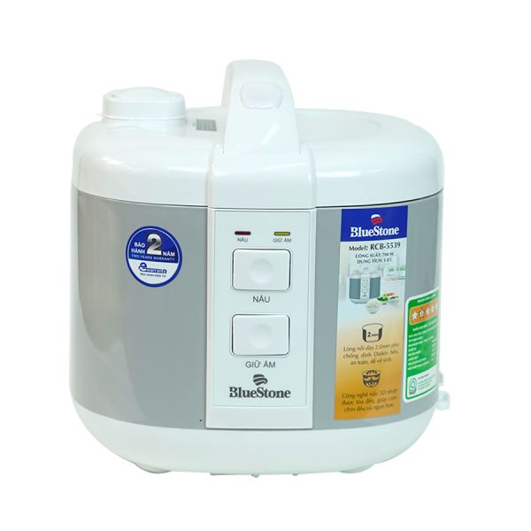 Nồi cơm điện nắp cài BlueStone RCB-5539 dung tích 1.8 lít