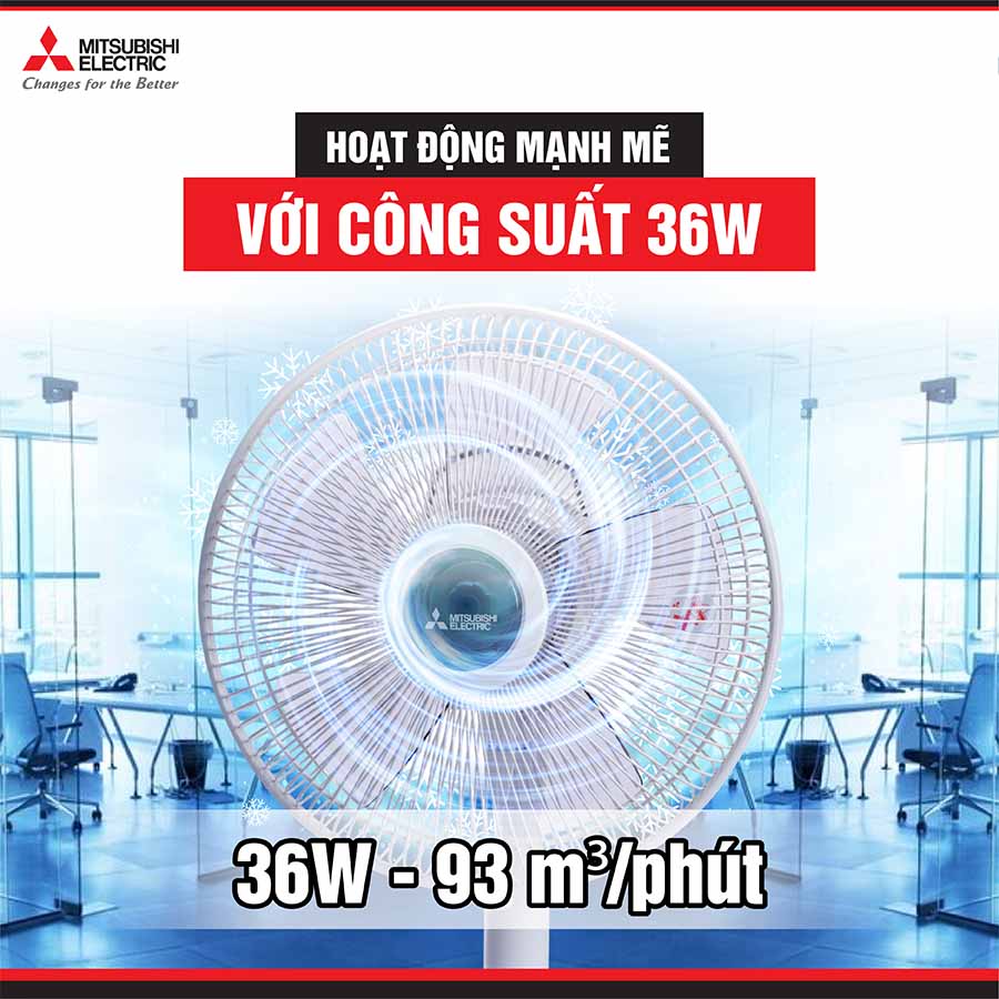 Quạt lửng Mitsubishi R12-HRC