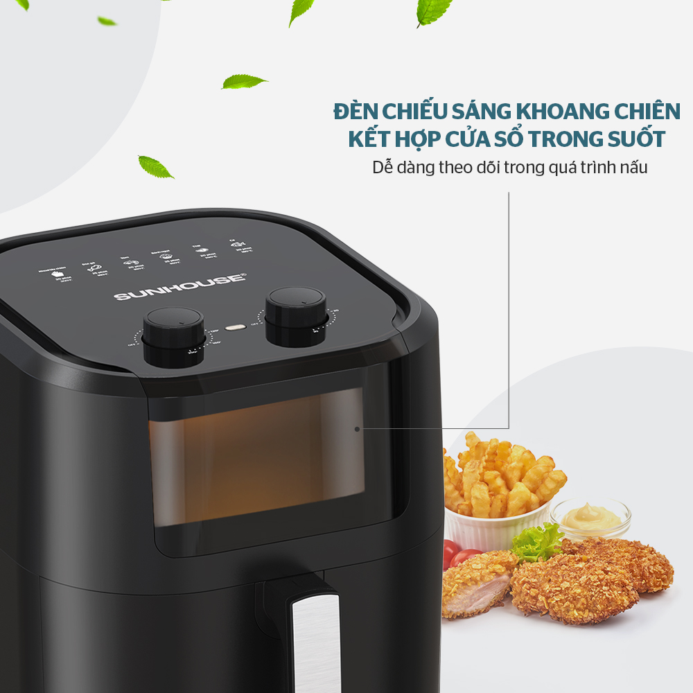 Dễ dàng theo dõi quá trình làm chín đồ ăn từ bên ngoài