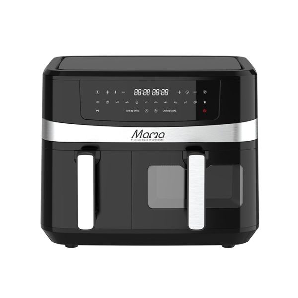 NỒI CHIÊN KHÔNG DẦU 2 NGĂN 10L SUNHOUSE MAMA SHD4098