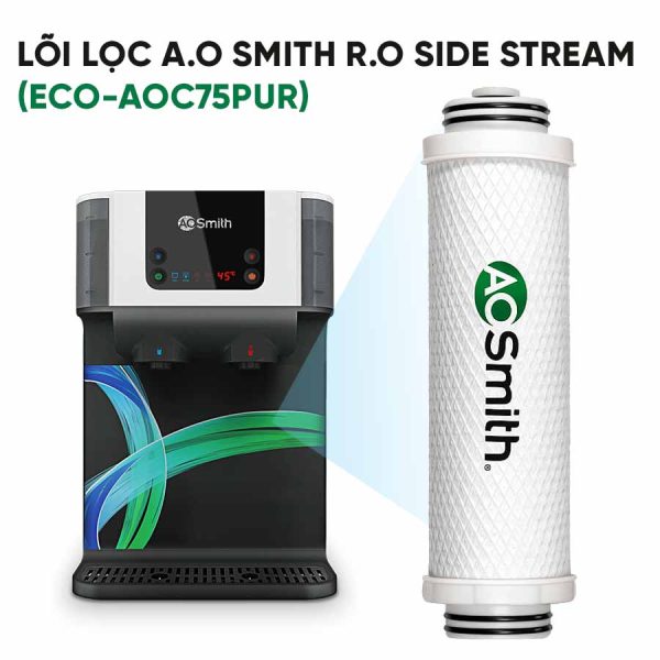 Lõi lọc A.O Smith RO - Side Stream (ECO-AOC75PUR)