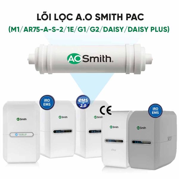 Lõi lọc A.O Smith PP 1µm (M1/AR75-A-S-2/1E/G1/G2/Daisy/Daisy Plus)