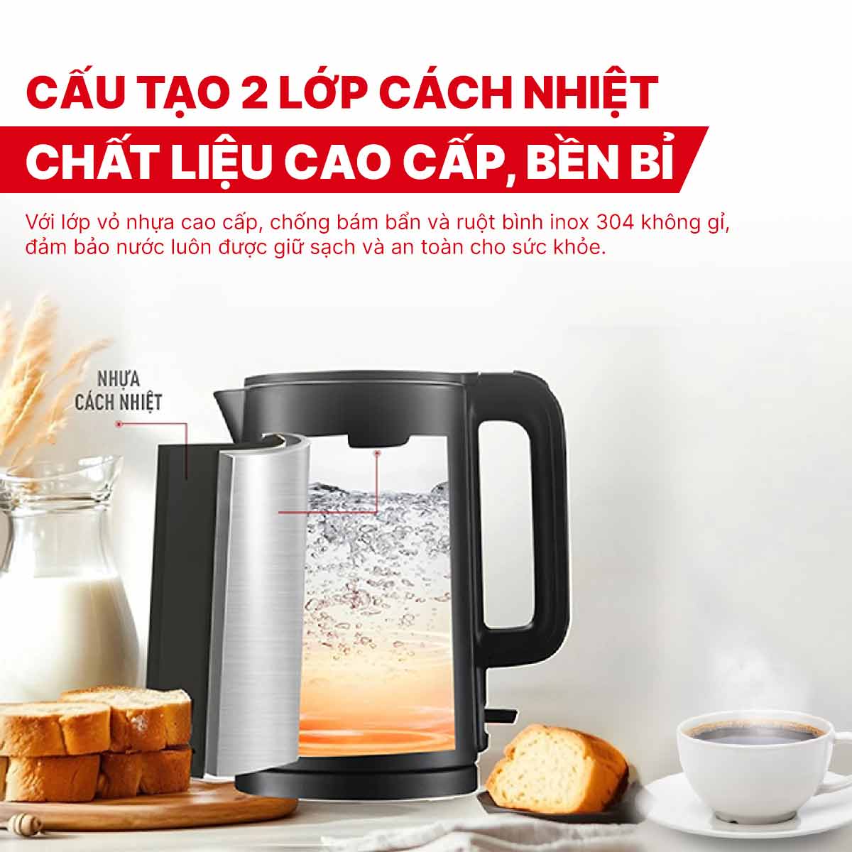 BINH DUN SIEU TOC TEFAL KO1408E0