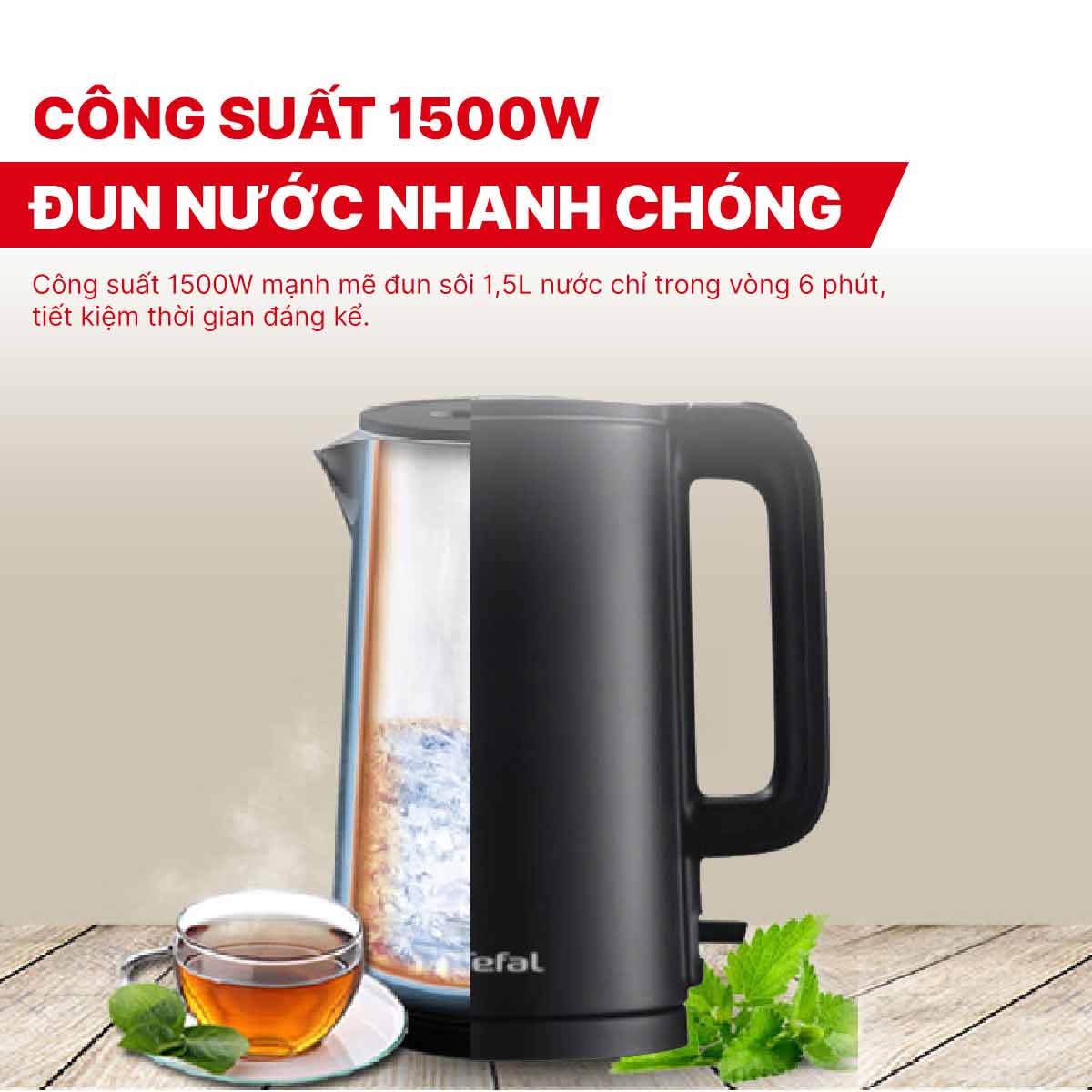 BINH DUN SIEU TOC TEFAL KO1408E0