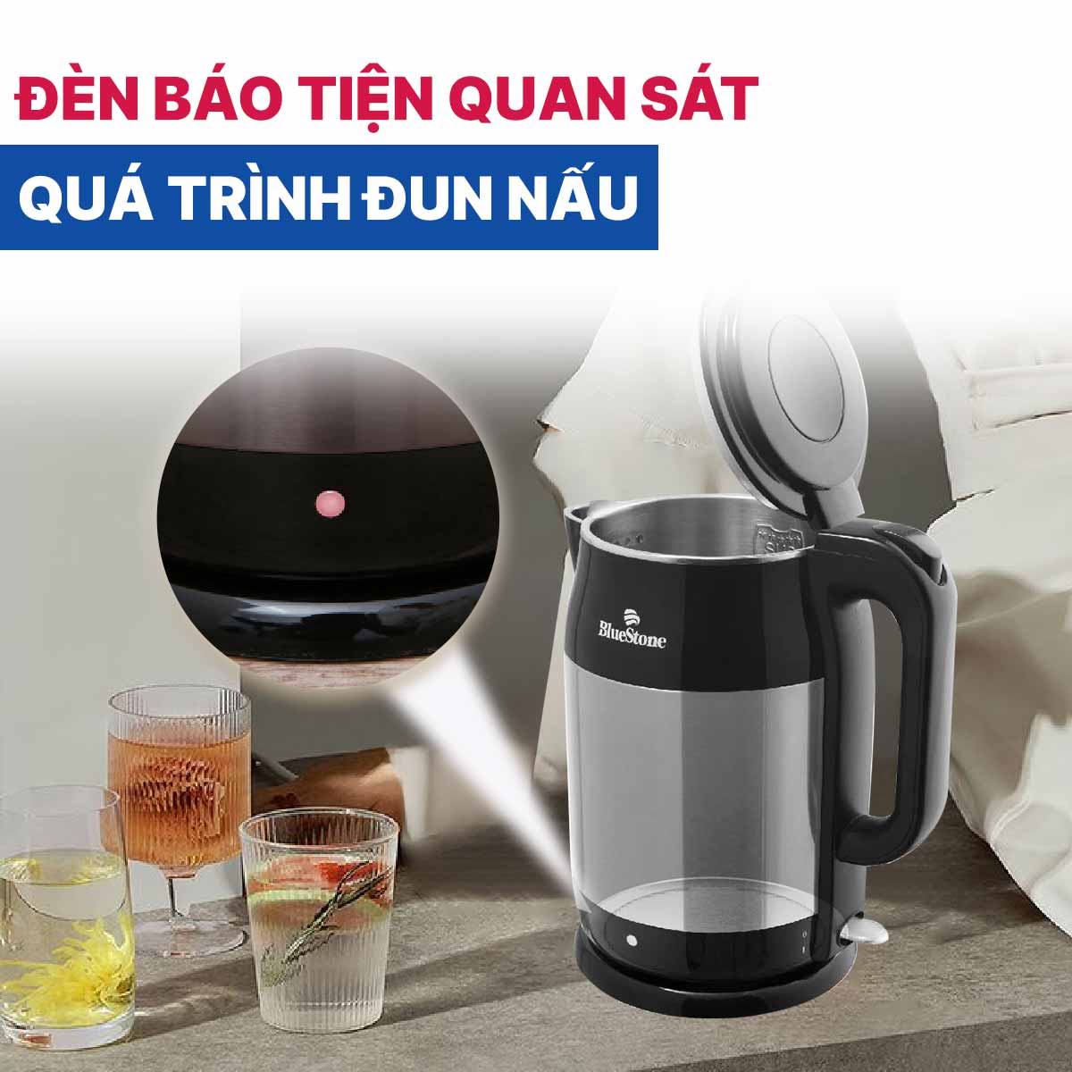 Ấm đun siêu tốc BlueStone KTB 3468