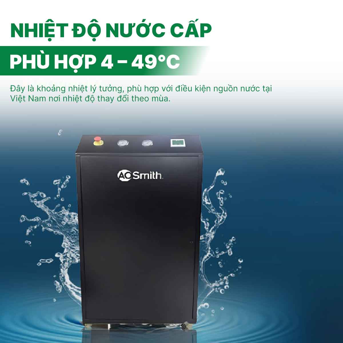 Hệ thống lọc nước đầu nguồn A.O Smith AOS System i97