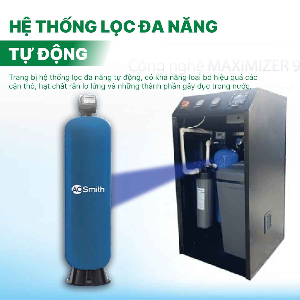 Hệ thống lọc nước đầu nguồn A.O Smith AOS System i97
