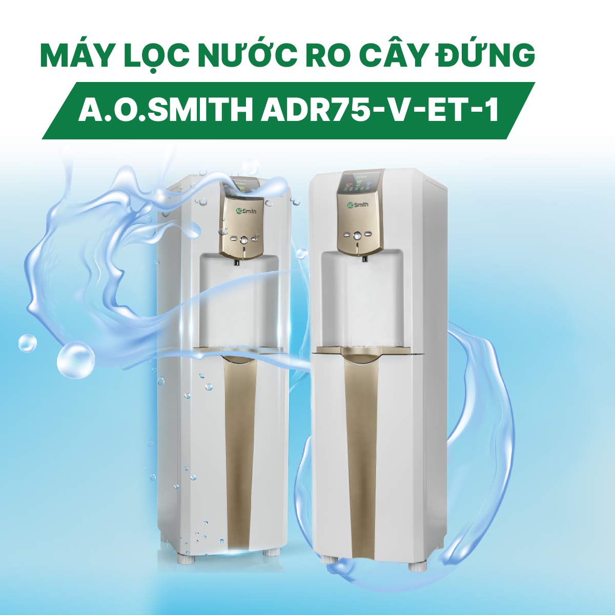 Máy lọc nước RO cây đứng A.O.Smith ADR75-V-ET-1
