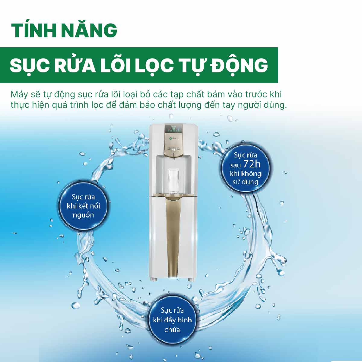 Máy lọc nước RO cây đứng A.O.Smith ADR75-V-ET-1