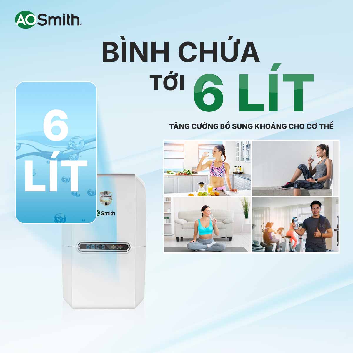 Máy Lọc Nước A.O Smith E2