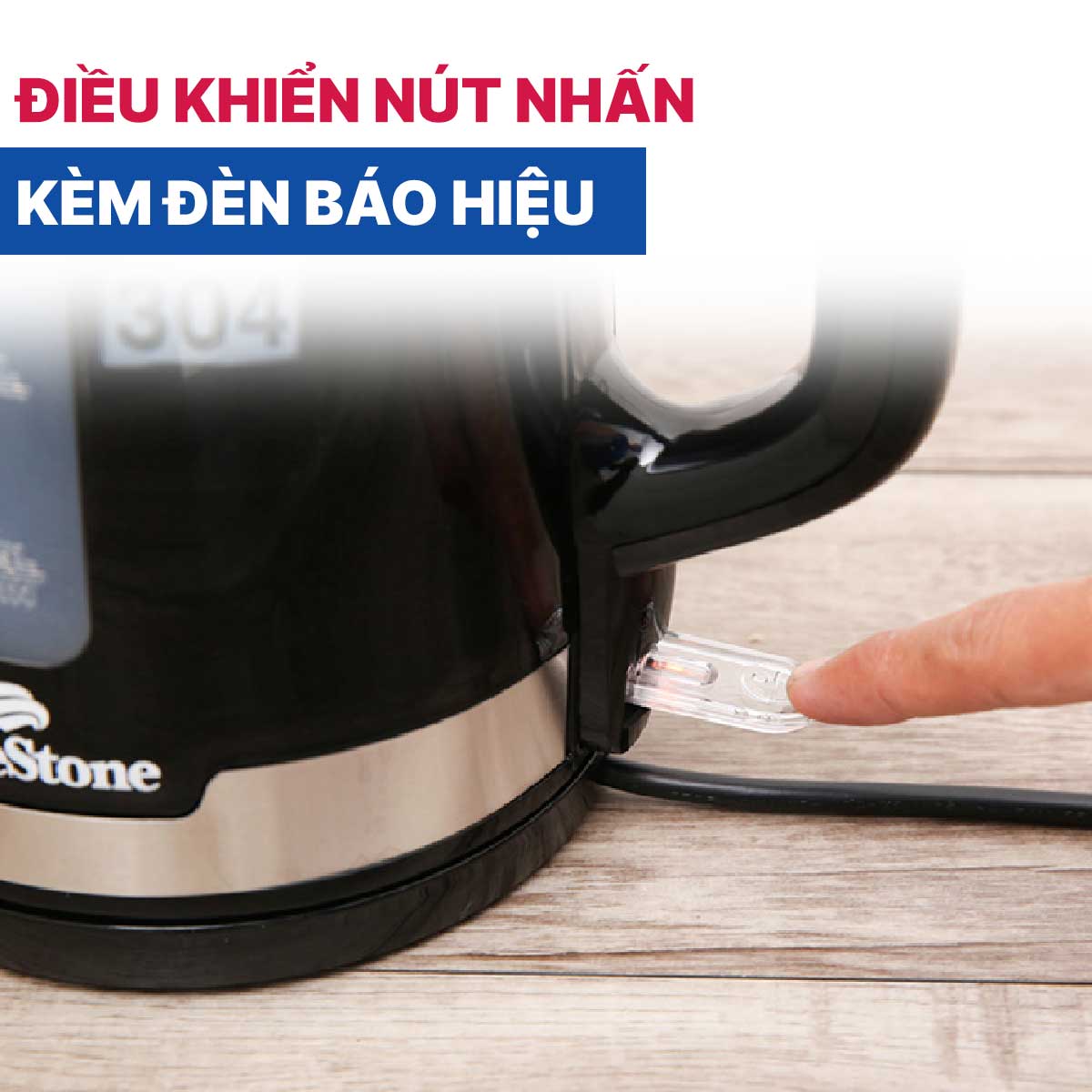 Bình đun siêu tốc BlueStone KTB-3417 1.7 lít 2200W