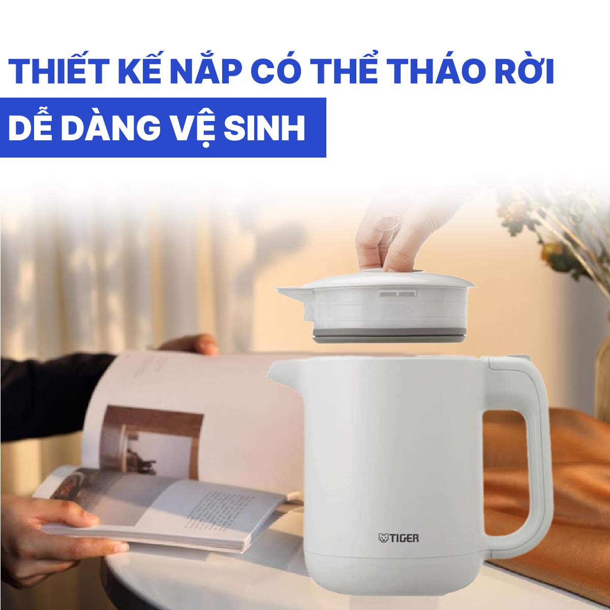 Bình đun siêu tốc Tiger PFY-A10W