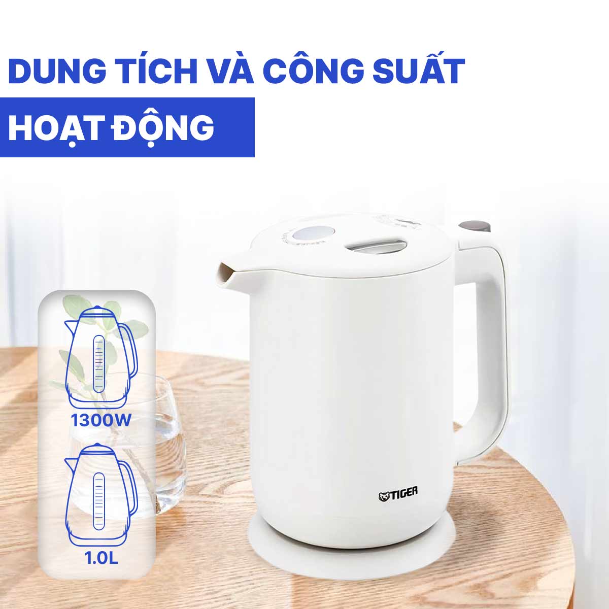 Bình đun siêu tốc Tiger PFY-A10W