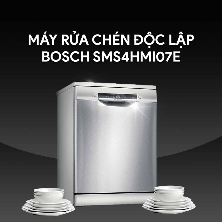 Máy rửa chén độc lập Bosch SMS4HMI07E