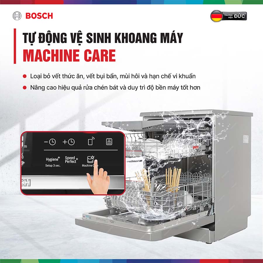 Máy rửa bát Bosch SMS6ZCI01P