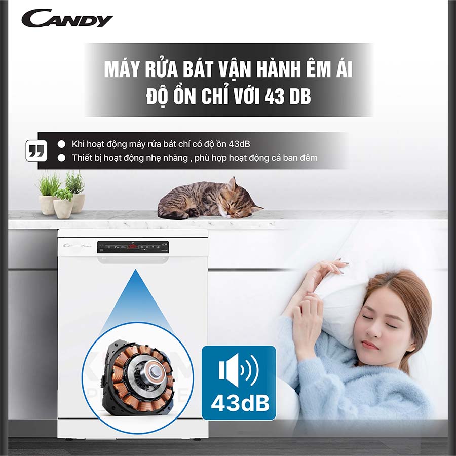 Vận hành êm ái, mang đến sự thoải mái cho người dùng