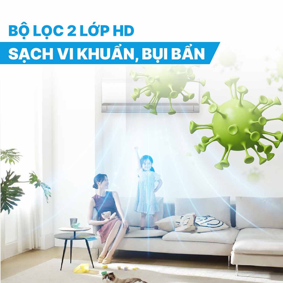 Điều hòa Midea Inverter 1 HP MSAFC-10CRDN8
