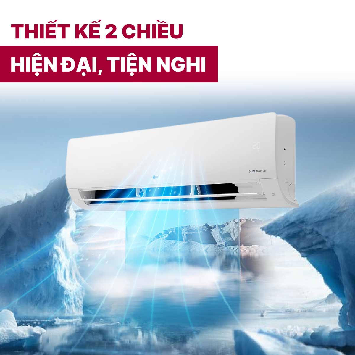 Điều hòa LG 24000BTU 2 chiều inverter B24END1