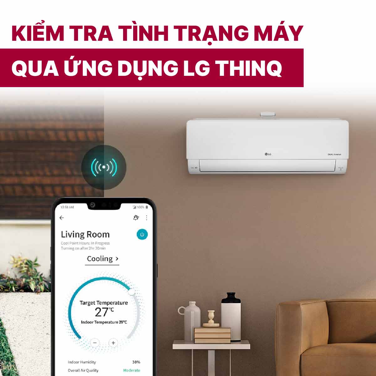 Điều hòa LG 2 chiều Inverter 2HP-18.000BTU B18END1