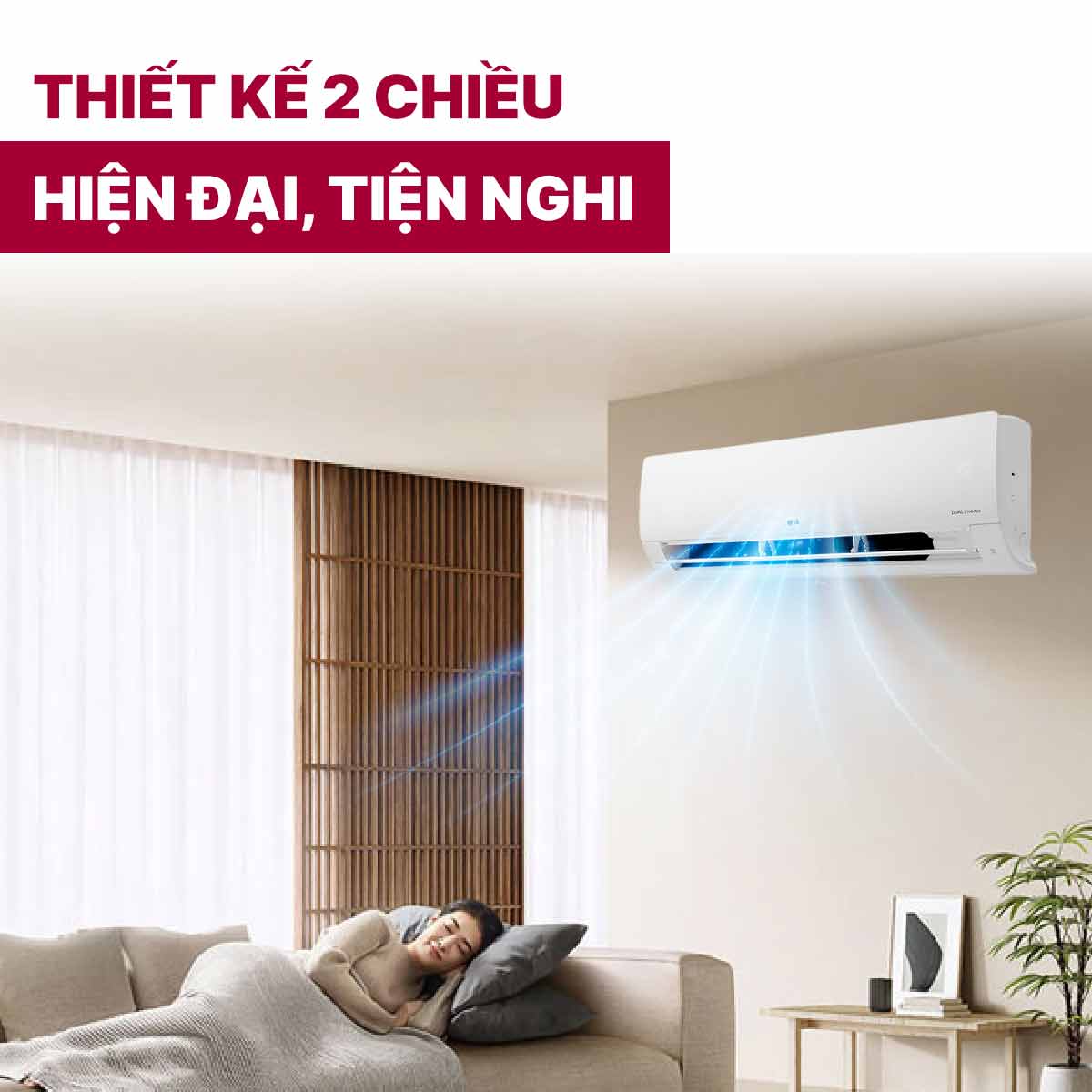 Điều hòa LG 2 chiều Inverter 2HP-18.000BTU B18END1