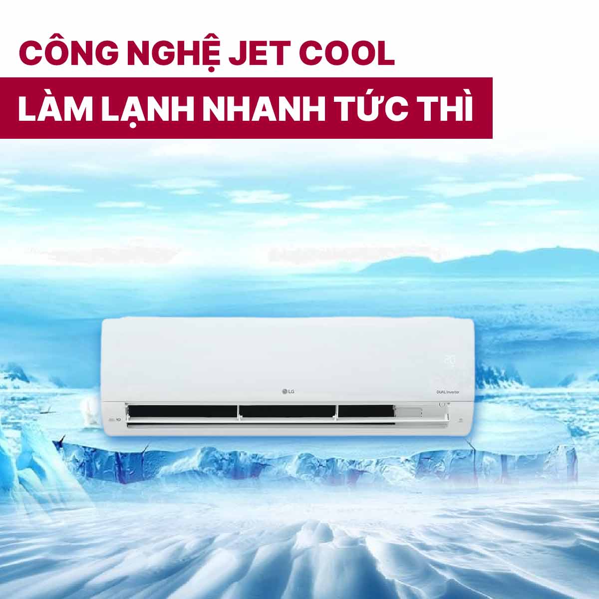 Điều hòa LG 2 chiều Inverter 2HP-18.000BTU B18END1