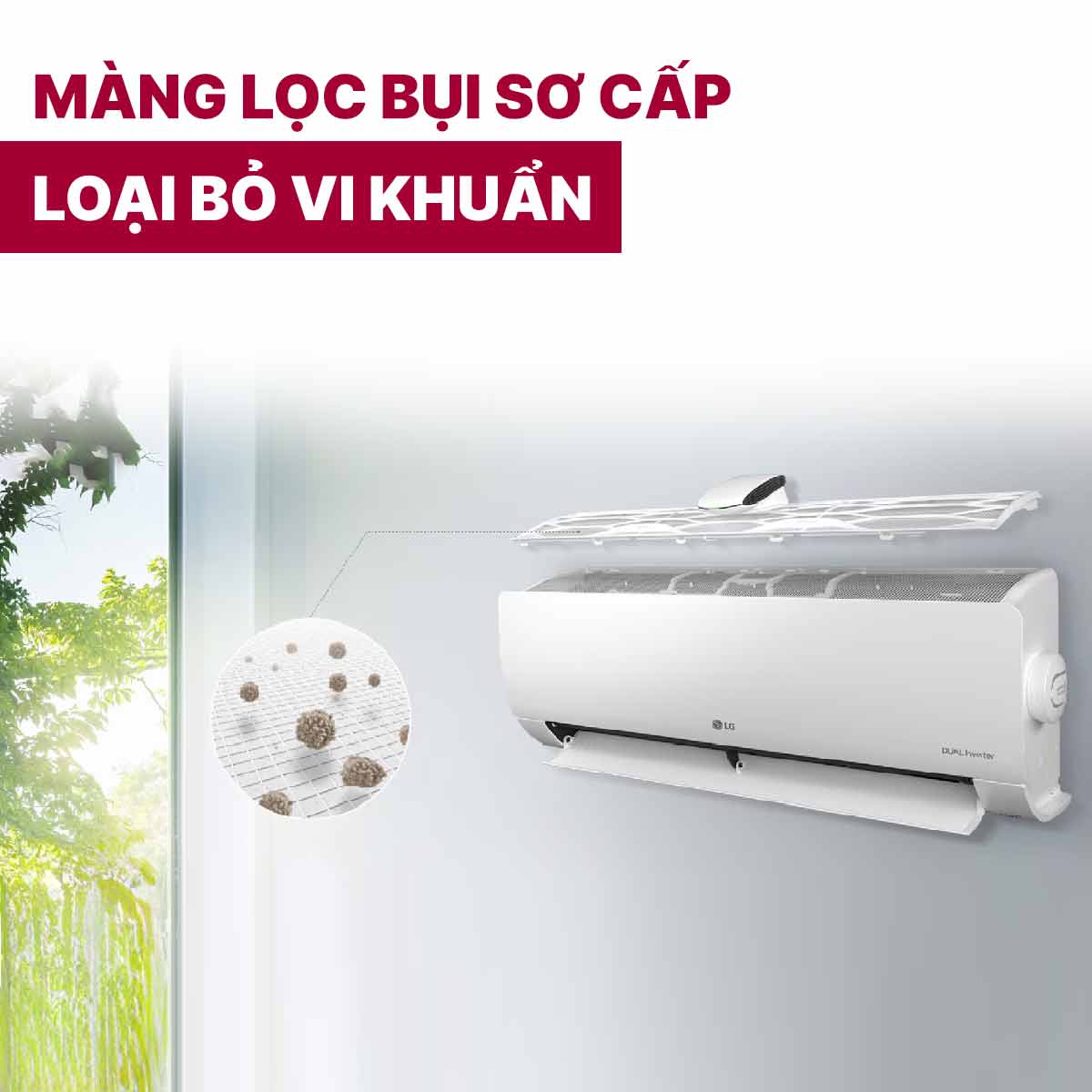 Điều hòa LG 2 chiều Inverter 2HP-18.000BTU B18END1