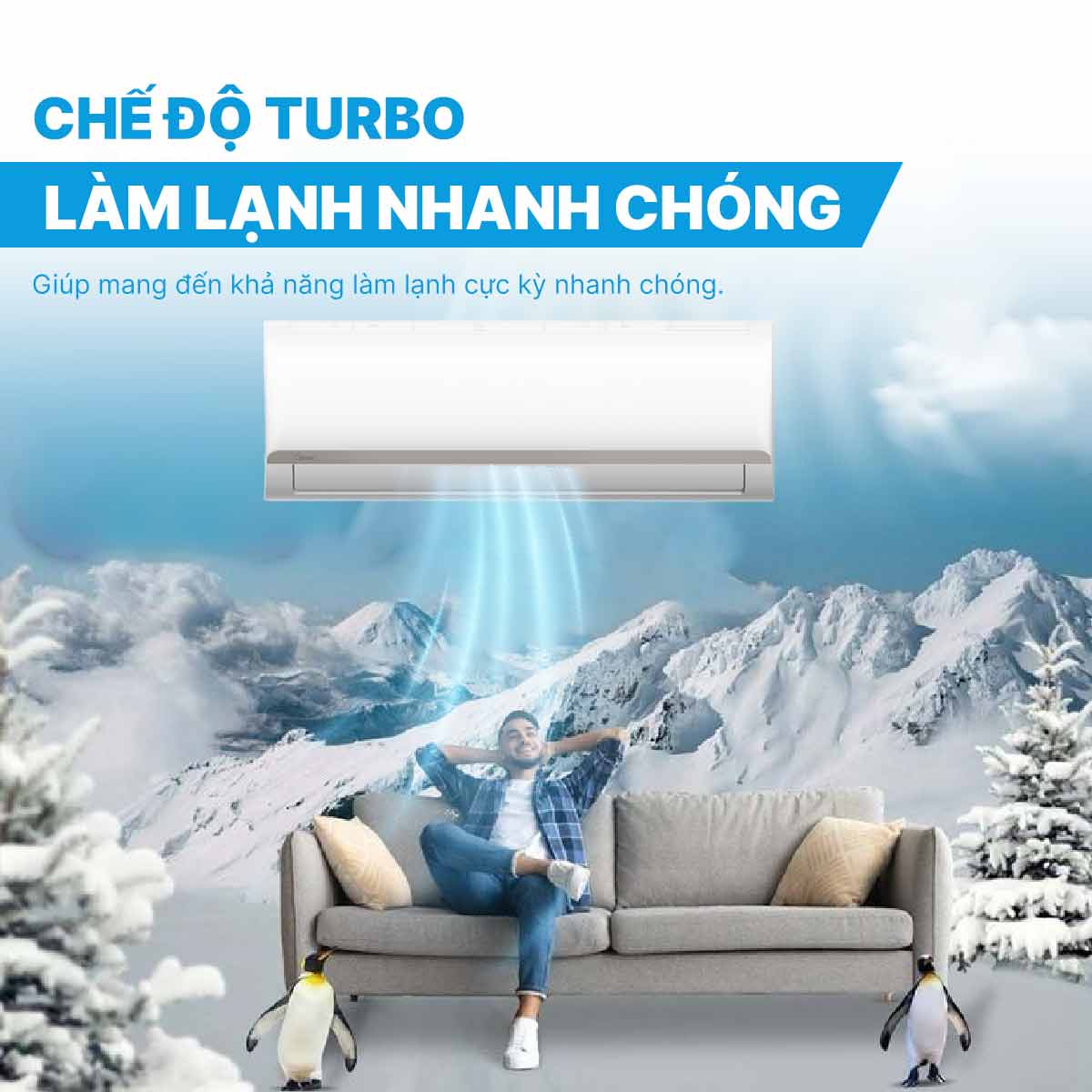 Điều hòa Midea 2 HP MSAFC-18CRN8