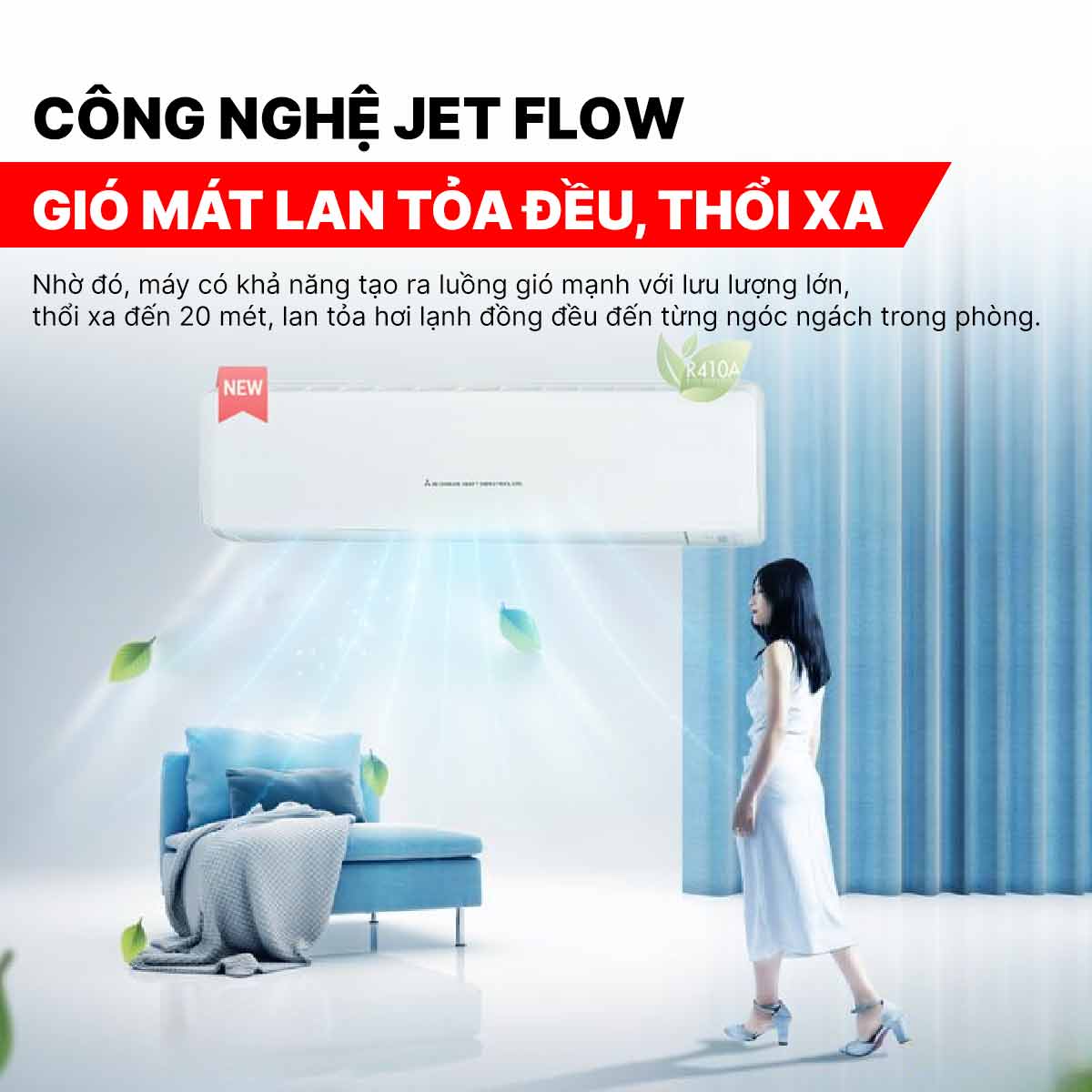 Điều hòa Mitsubishi Heavy 1 chiều 24000BTU SRK/SRC25CSS-S5