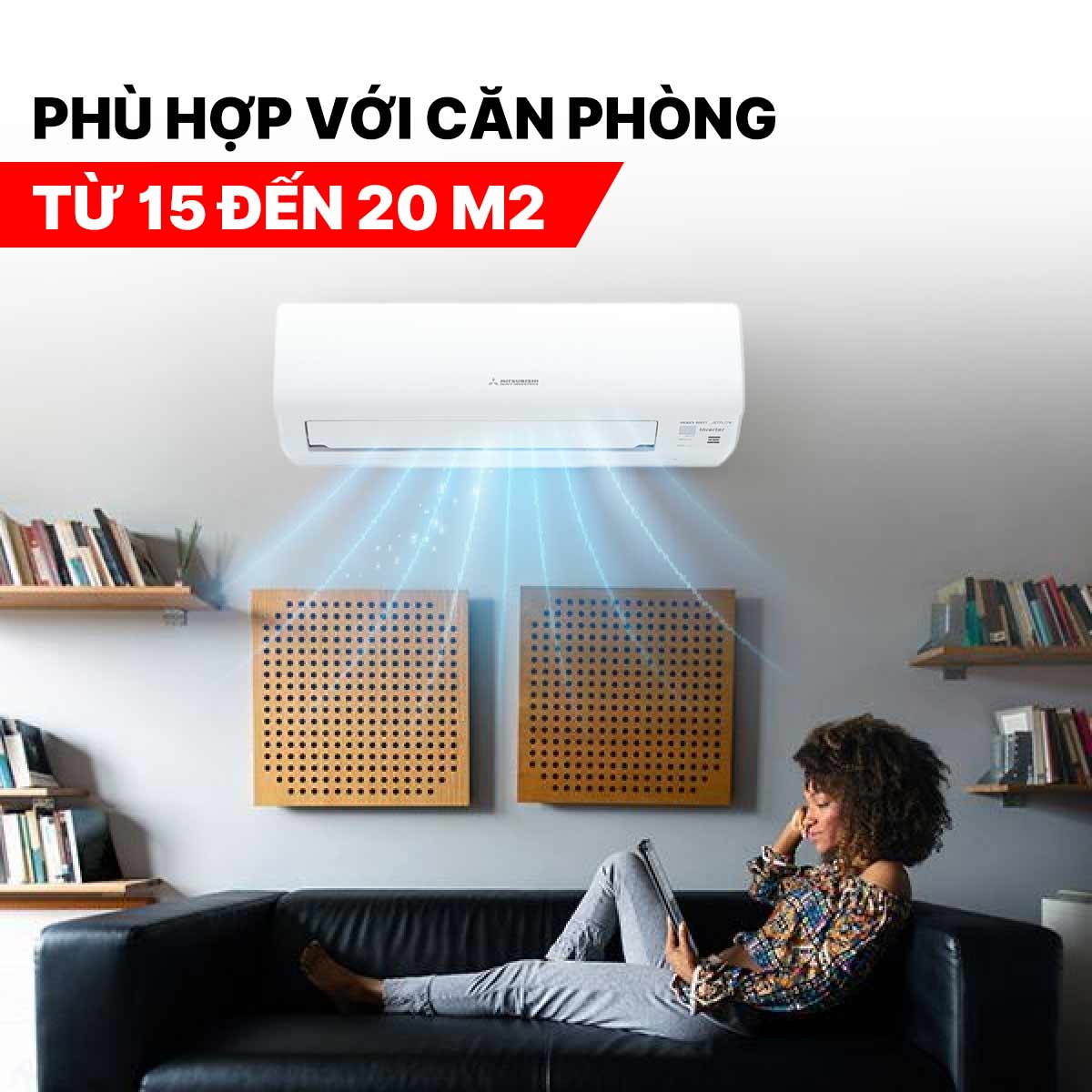 Điều hòa Mitsubishi Heavy 12000BTU SRK/SRC13YYP-W5