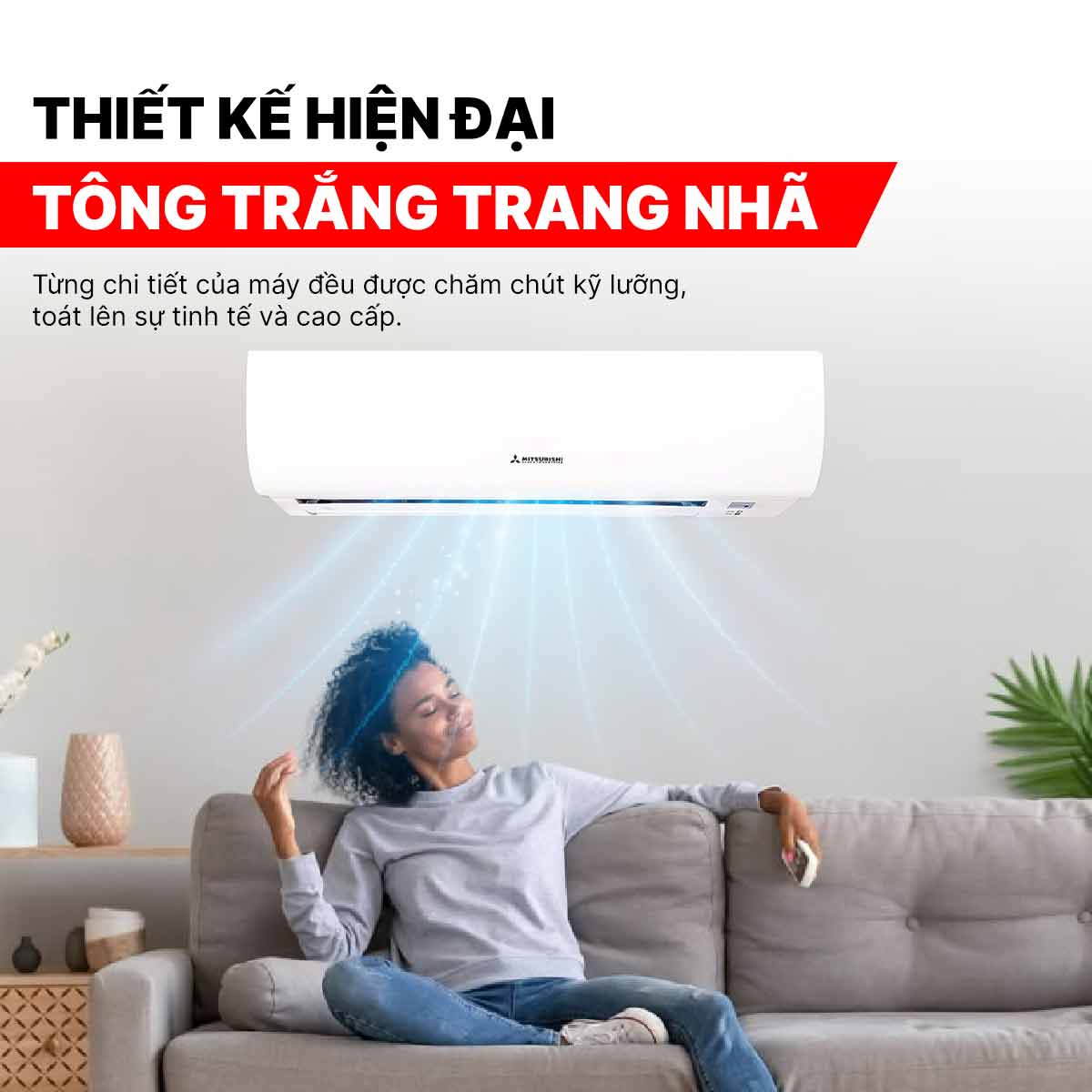 Điều hòa Mitsubishi Heavy 12000BTU 1 chiều SRK/SRC12CT-S5