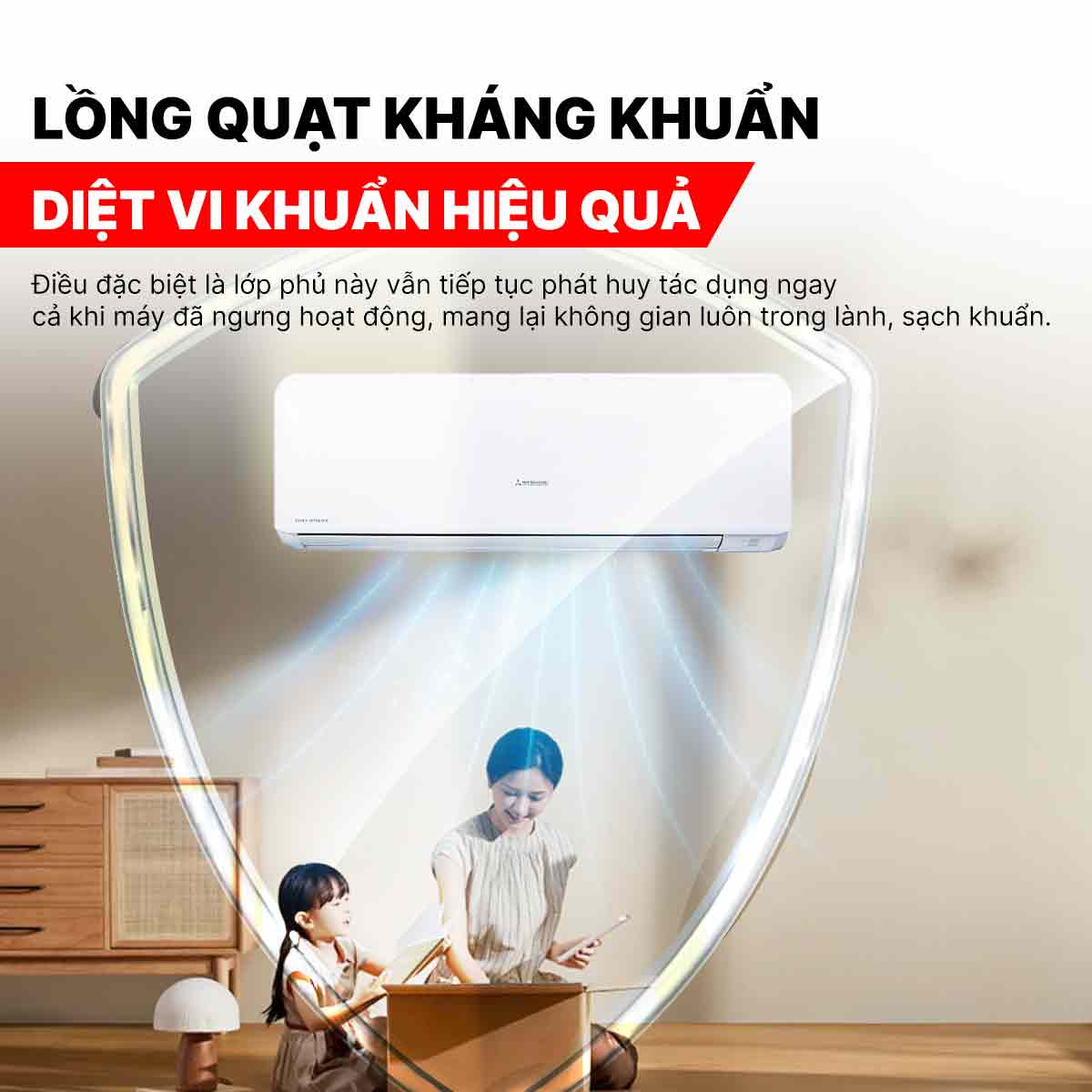 Điều hòa Mitsubishi Heavy 18000BTU SRK/SRC18YXS-W5