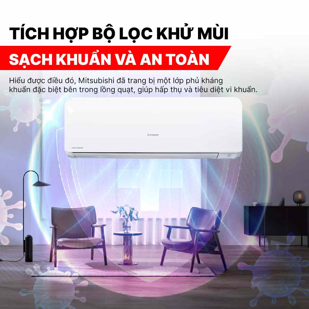 Điều hòa Mitsubishi Heavy 18000BTU SRK/SRC18YXS-W5