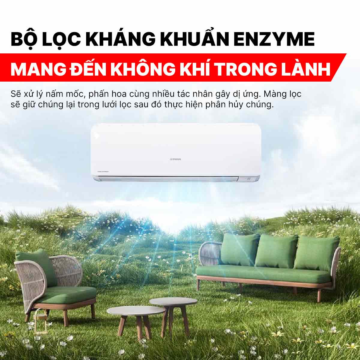 Điều hòa Mitsubishi Heavy 18000BTU SRK/SRC18YXS-W5