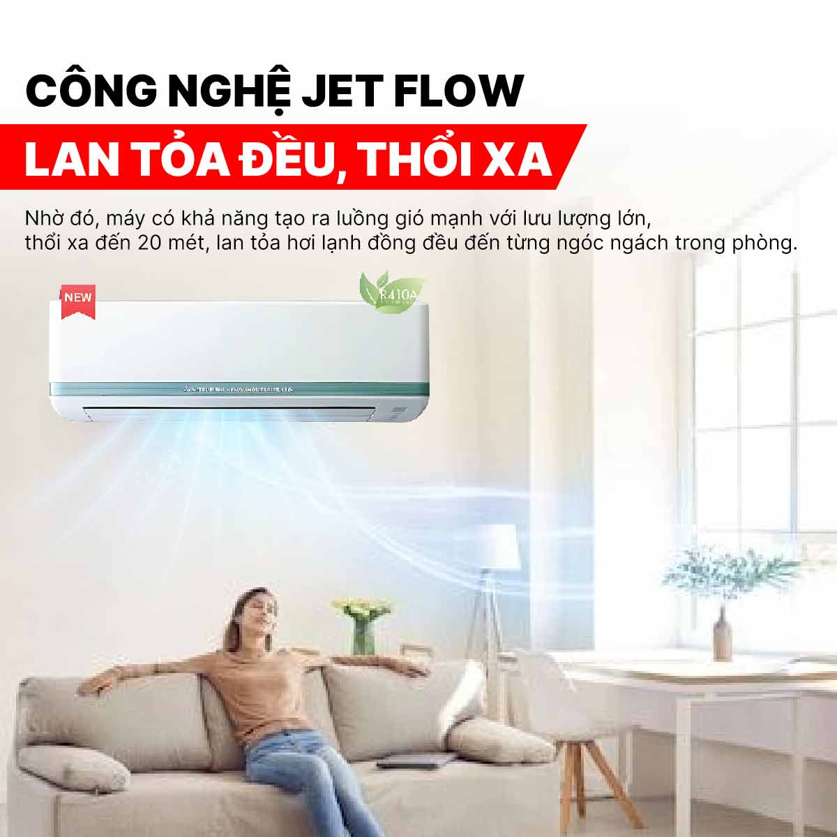 Điều hòa Mitsubishi Heavy 18000BTU 1 chiều SRK/SRC18CS-S5