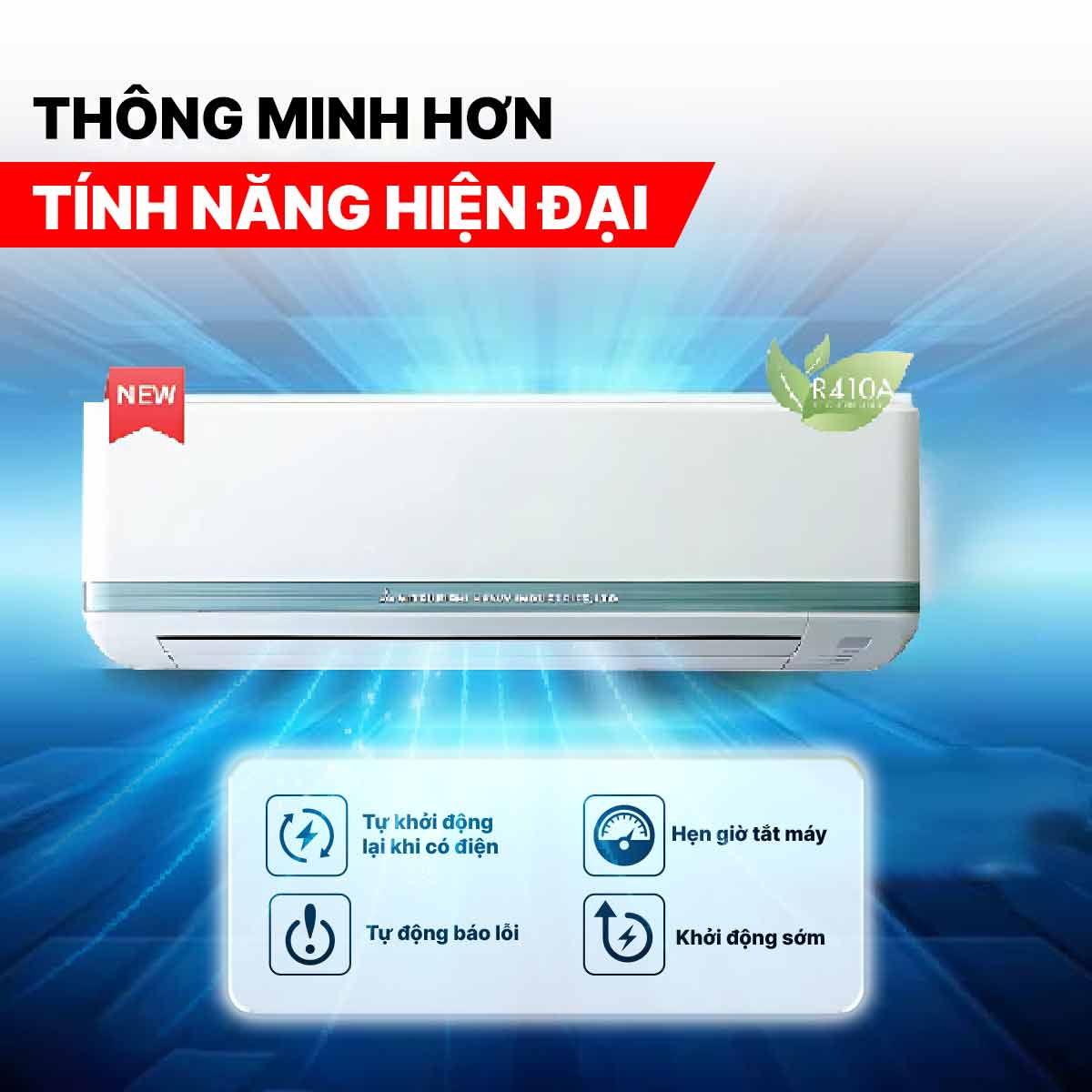 Điều hòa Mitsubishi Heavy 18000BTU 1 chiều SRK/SRC18CS-S5