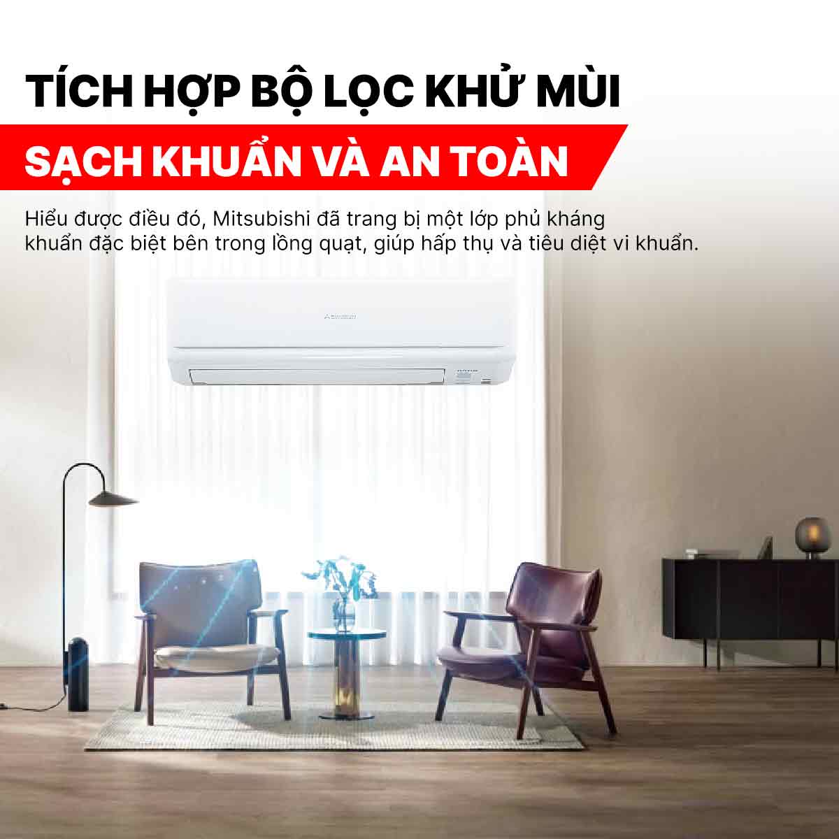 Điều hòa Mitsubishi Heavy 18000BTU 2 chiều Inverter SRK/SRC50ZSPS-W5