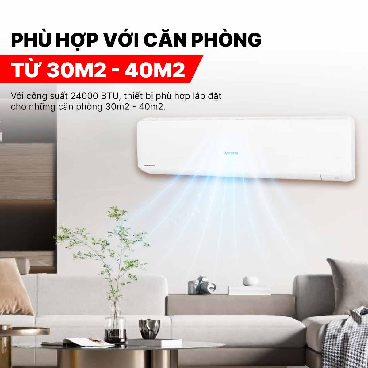 Điều hòa Mitsubishi Heavy 24000BTU 2 chiều inverter SRK/SRC71ZRS-W5