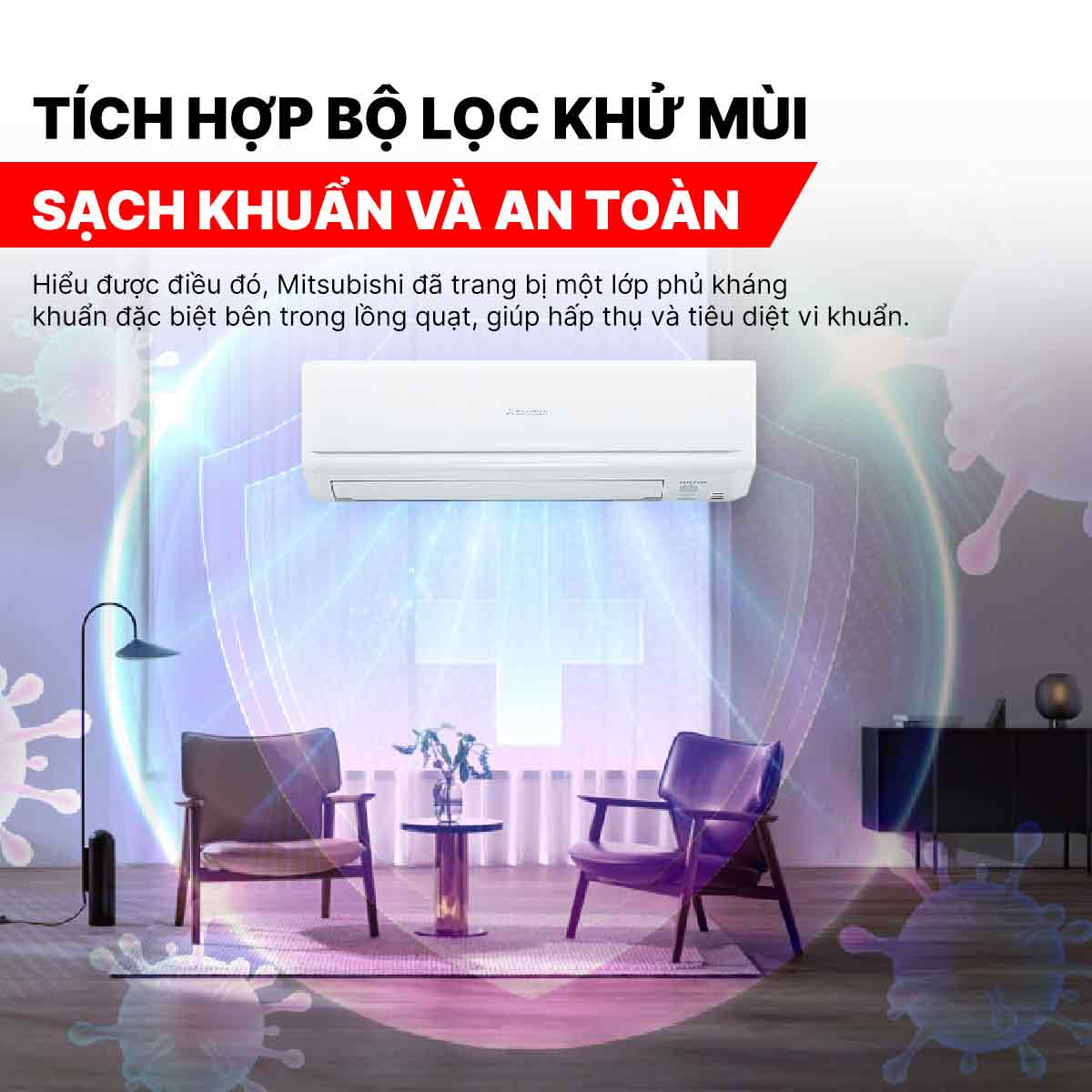 Điều hòa Mitsubishi Heavy 9000BTU 2 chiều inverter SRK/SRC25ZSPS-W5