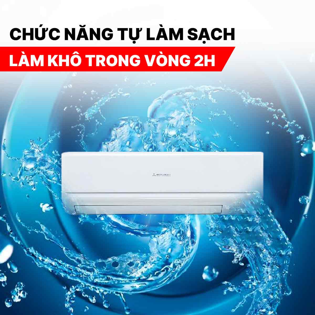Điều hòa Mitsubishi Heavy 9000BTU 2 chiều inverter SRK/SRC25ZSPS-W5