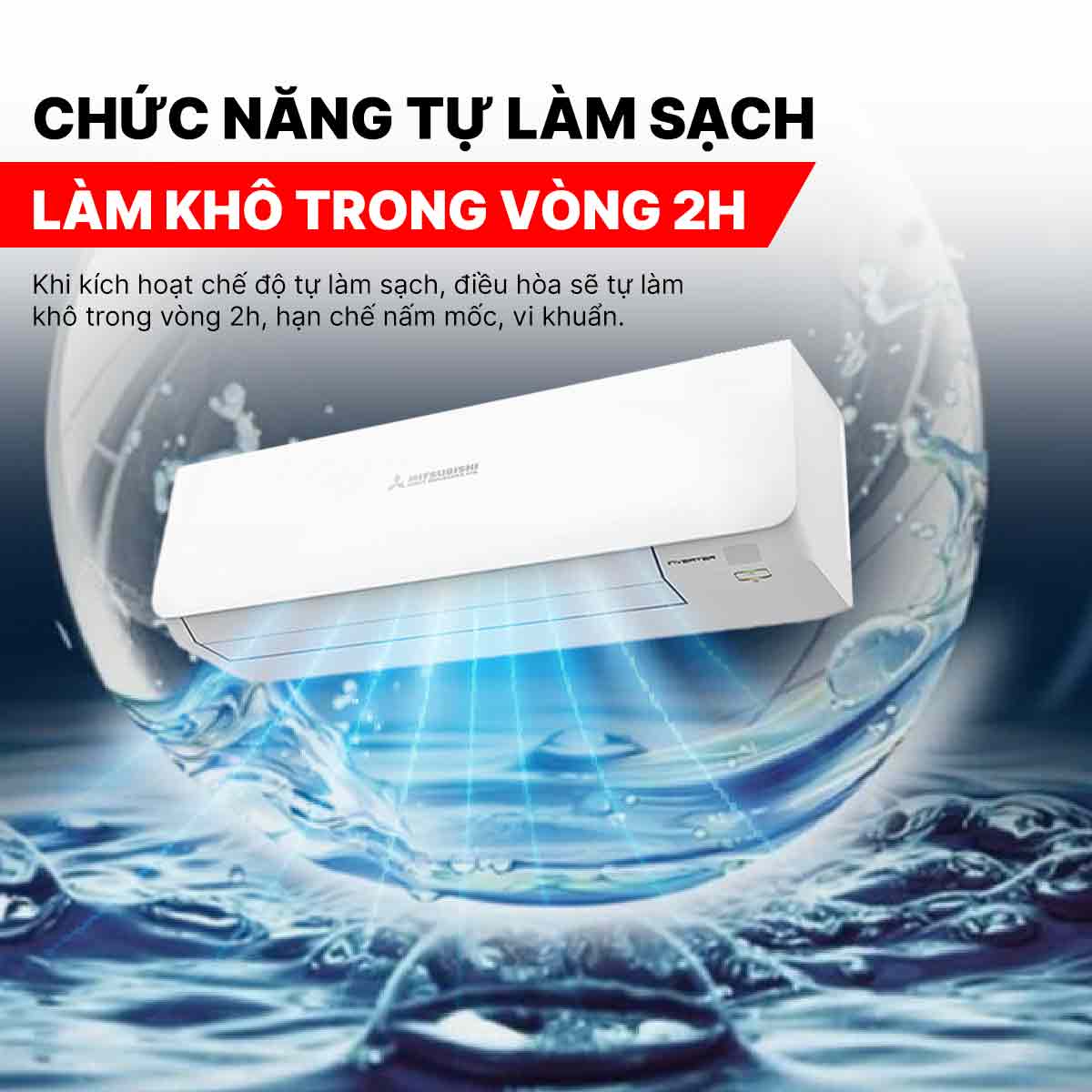 Điều hòa Mitsubishi Heavy Inverter 9000BTU SRK/SRC10YXS-W5