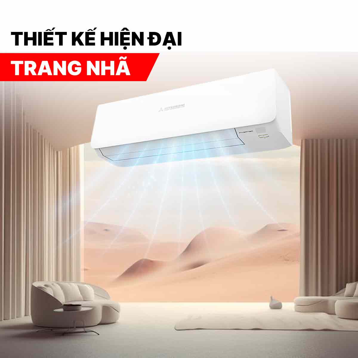 Điều hòa Mitsubishi Heavy Inverter 9000BTU SRK/SRC10YXS-W5