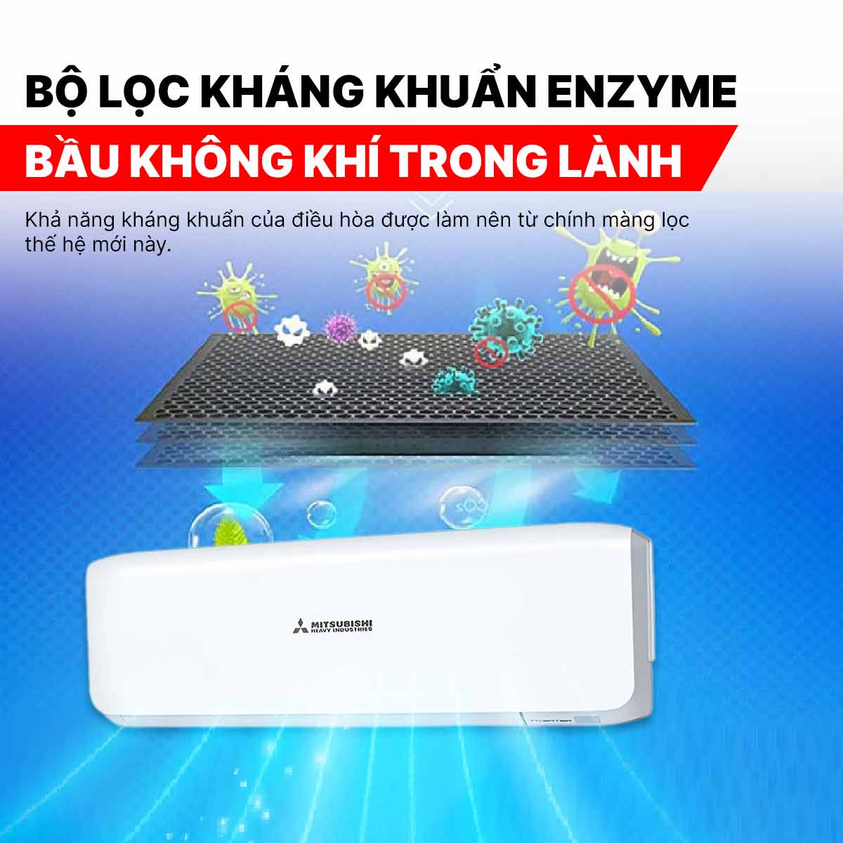 Điều hòa Mitsubishi 2 chiều Inverter 18000 BTU SRK/SRC50ZSS-W5