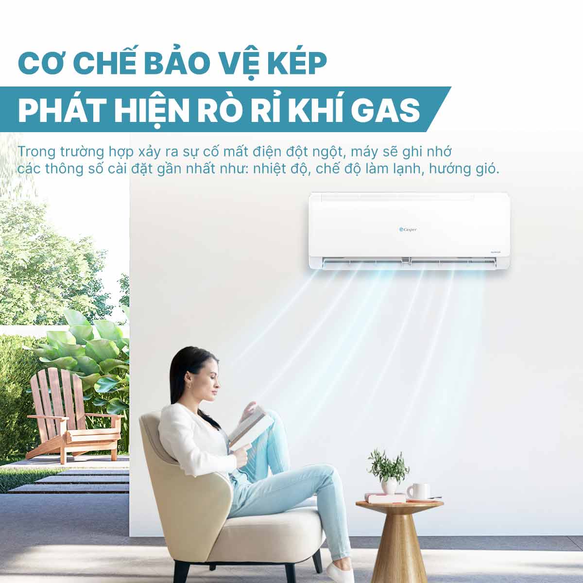 Điều hòa 1 chiều Inverter 2 HP Casper TC-18IS36