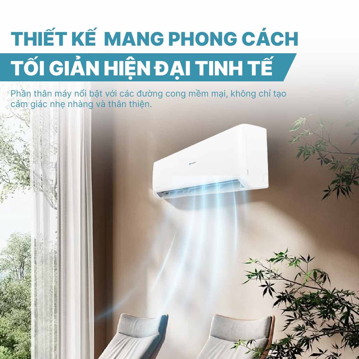 Điều hòa 1 chiều Inverter 2 HP Casper TC-18IS36