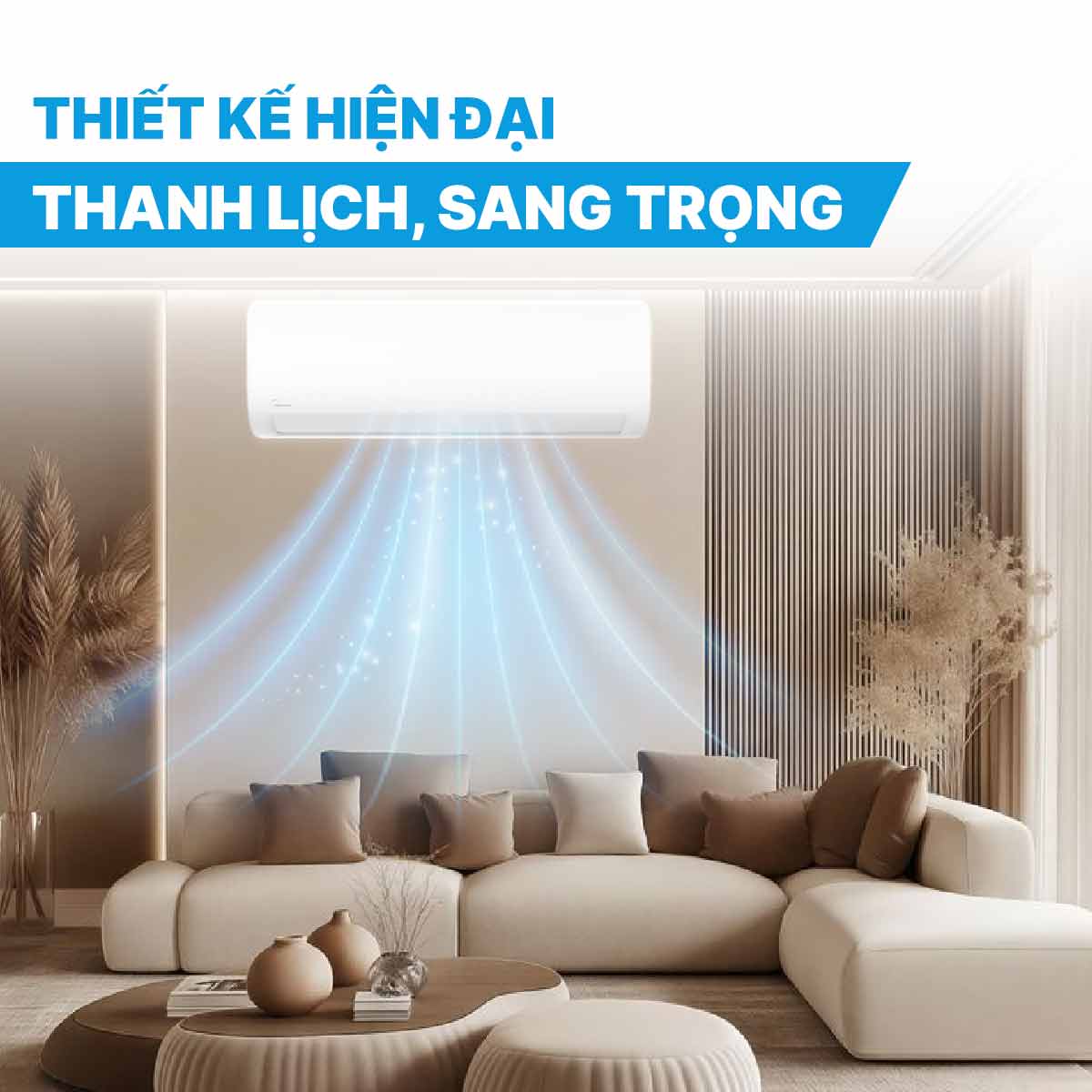 Điều hòa Midea inverter 18.000BTU 1 chiều MSAF-18CRDN8