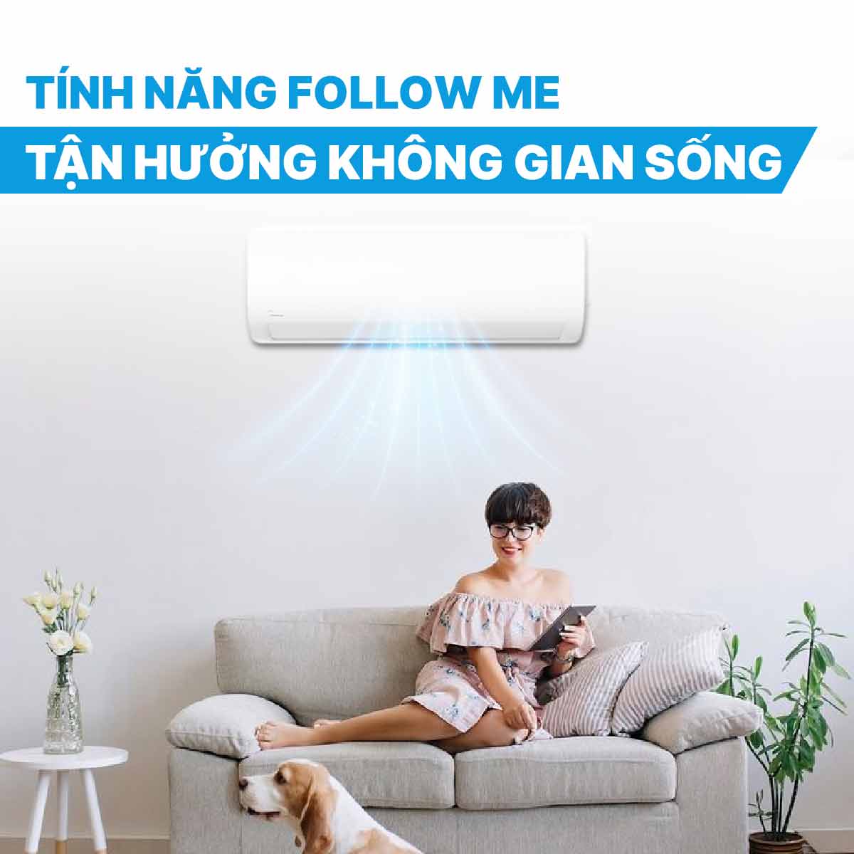 Điều hòa Midea inverter 18.000BTU 1 chiều MSAF-18CRDN8