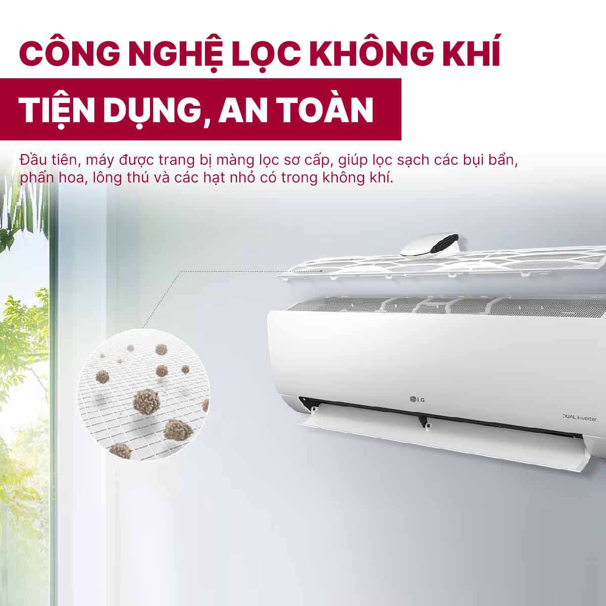 Điều hoà LG 2 chiều Inverter 12000BTU- B13END1