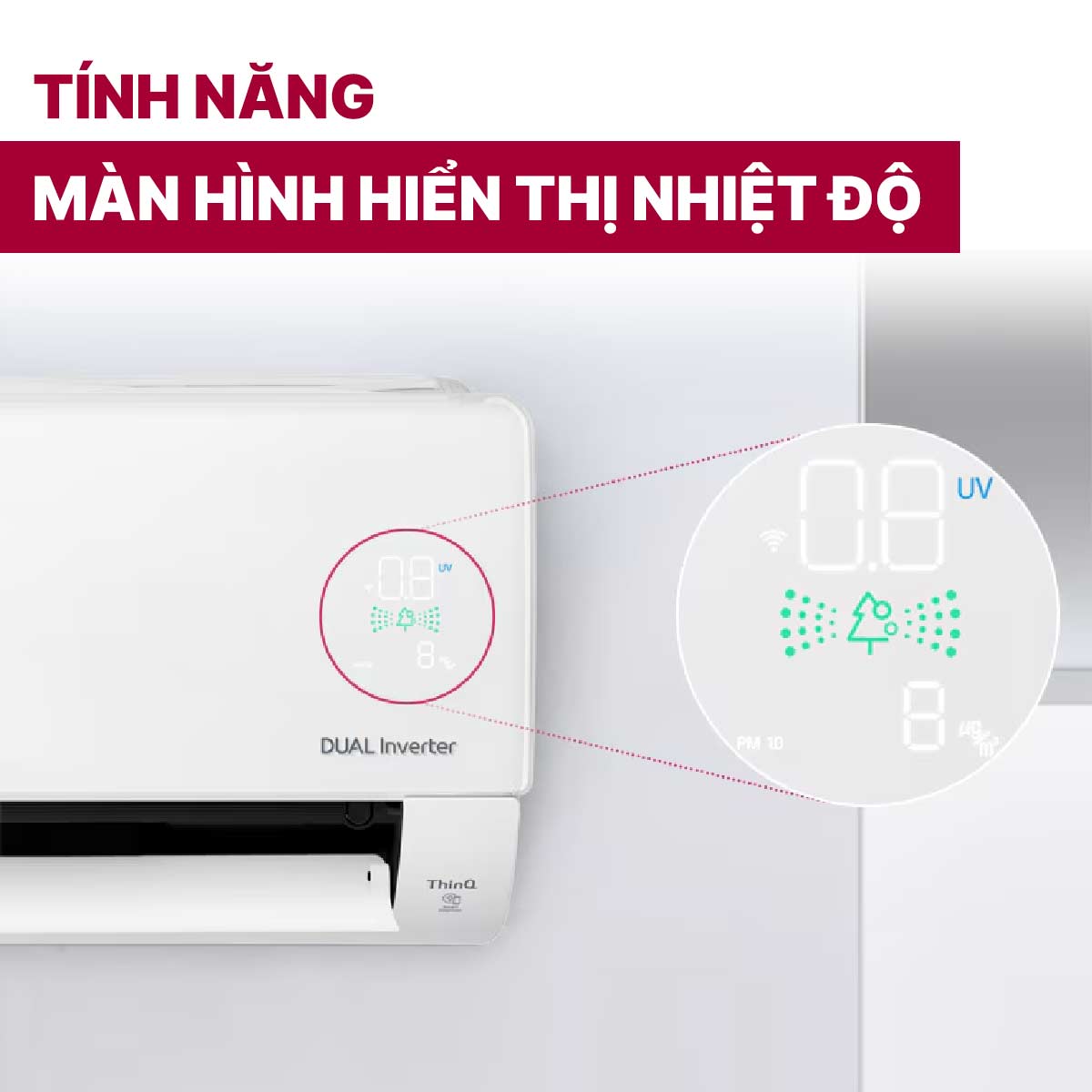 Điều hoà LG 2 chiều Inverter 12000BTU- B13END1