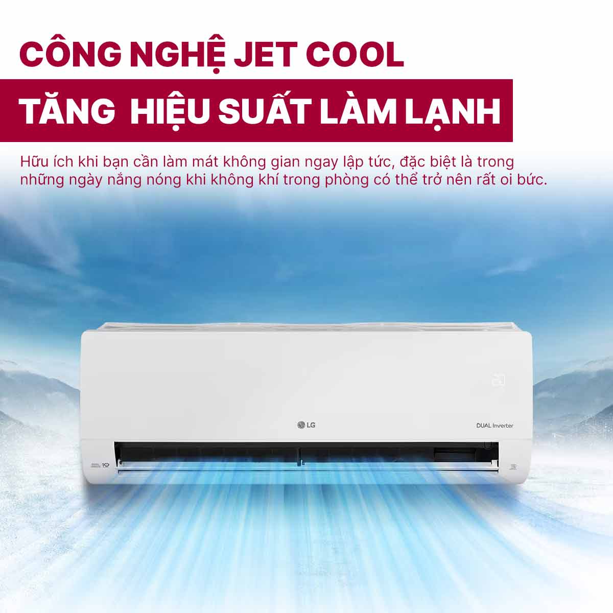 Điều hoà LG 2 chiều Inverter 12000BTU- B13END1