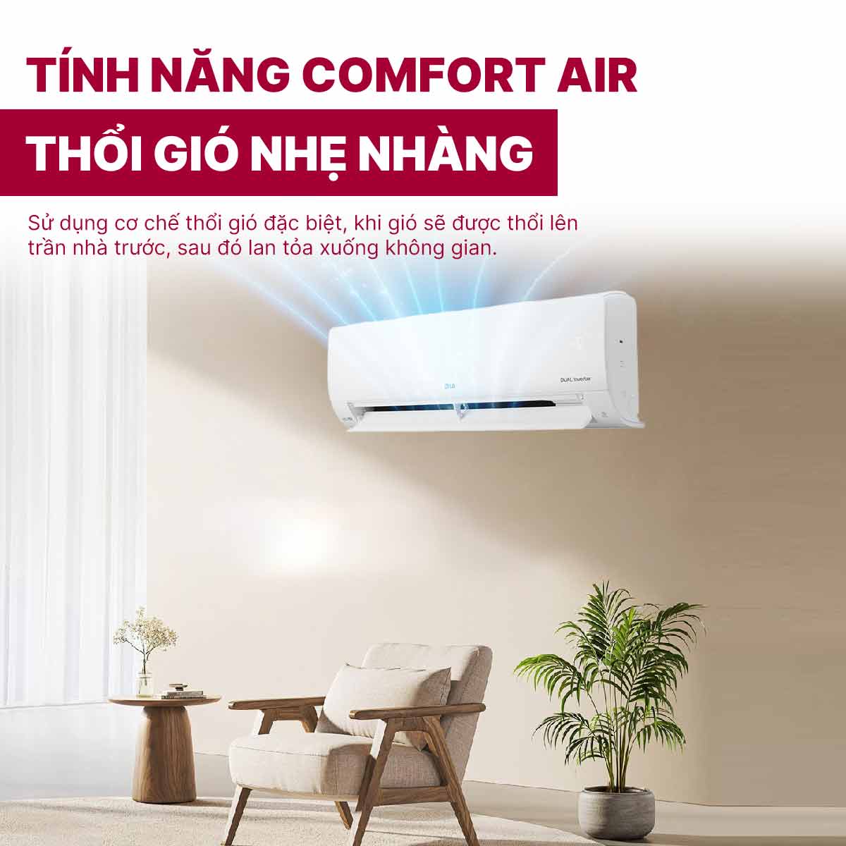 Điều hoà LG 2 chiều Inverter 12000BTU- B13END1